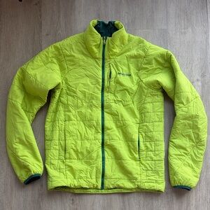 Patagonia Men's Bright Green Puffer Jacket
